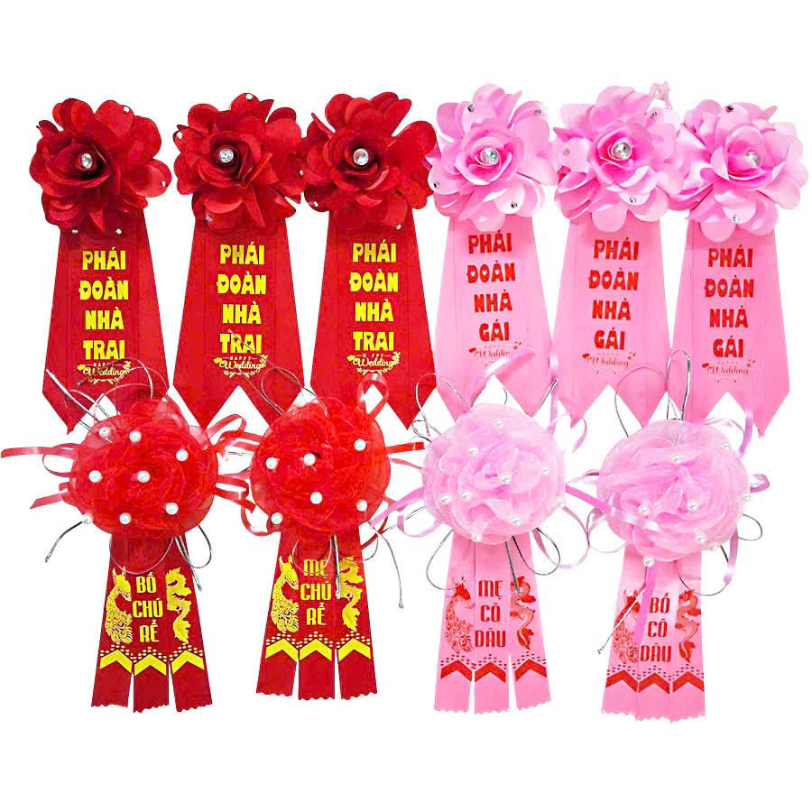 Hoa Cài Áo Đại Biểu Giá Rẻ 4 Hoa cài áo đại biểu giá rẻ - INCONI