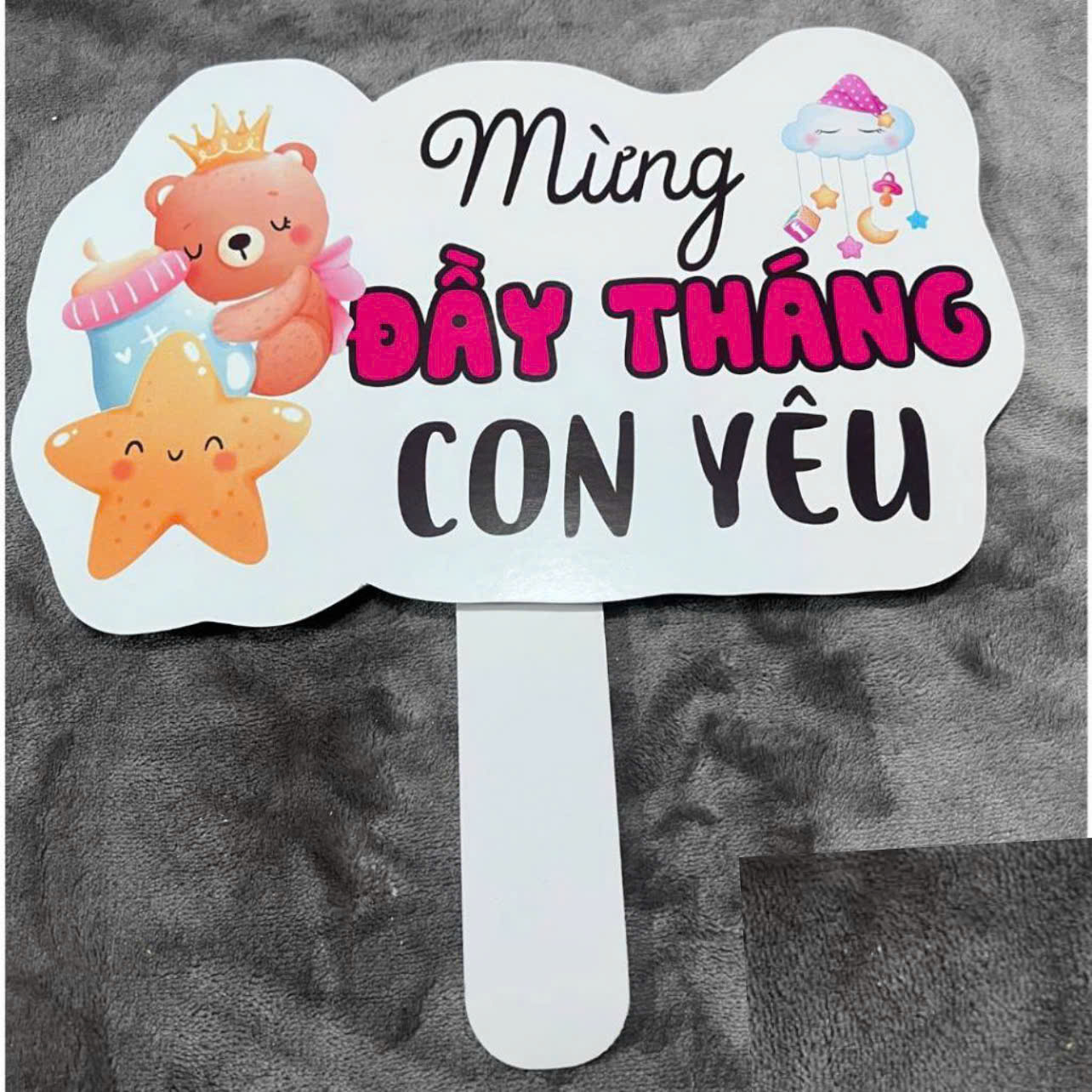 Hashtag Cầm Tay Đầy Tháng – INCONI Giá Rẻ Tại Hà Nội