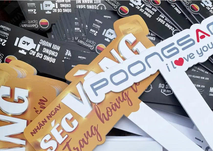 Sticker cầm tay - Xưởng in INCONI Hà Nội