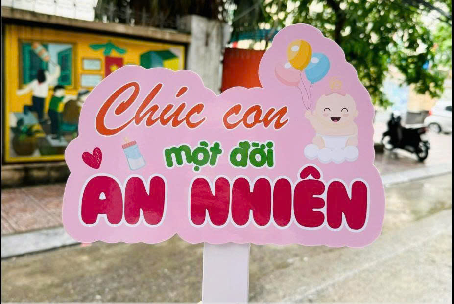 Hashtag Đầy Tháng – Xưởng In INCONI Hà Nội Chất Lượng Cao